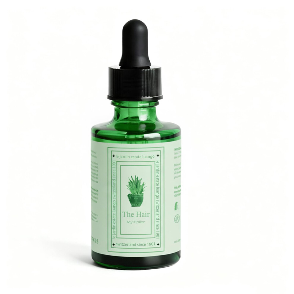 Organic Caffeine Hair Growth Serum for Hair Thickening and Follicle Strengthening