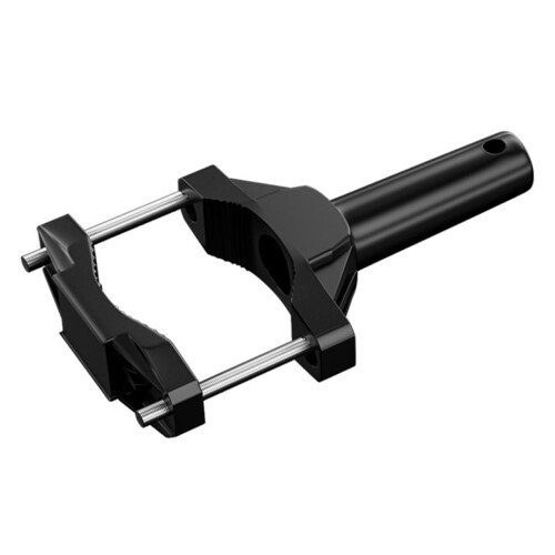 Motorcycle Light Holder Clamp with Rustproof Construction for Secure Handlebar Headlight Mount