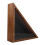 Flag Display Case Rustic Solid Wood Triangular Box with Protective Glass for Burial and Memorial 1