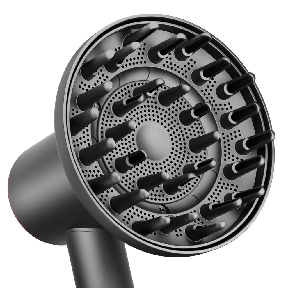 6 Inch Curl Enhancing Diffuser Attachment for Dyson Supersonic Hair Dryer, Faster Drying and Frizz Reduction