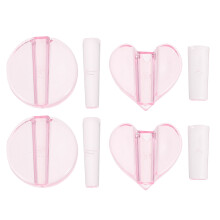2Sets Maniküre DIY Prägeform ABS Nail Embossed Tool Für Nail Art