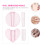 2Sets Maniküre DIY Prägeform ABS Nail Embossed Tool Für Nail Art 10
