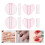 2Sets Maniküre DIY Prägeform ABS Nail Embossed Tool Für Nail Art 2