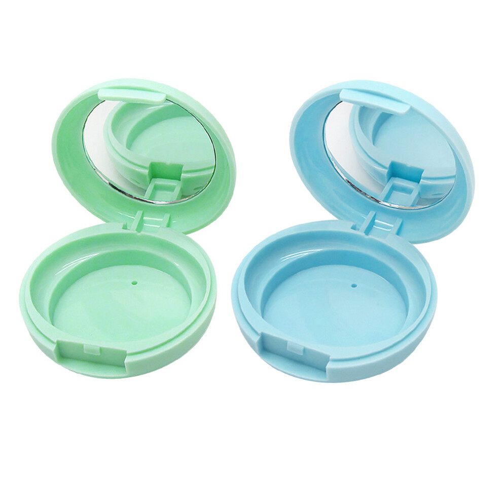Vaguelly Cosmetic Jars Refillable Container Loose Powder Box