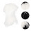 Plastic Label Snap Locks Witte Beveiligingslus Voor Ophangen 5