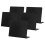 5Pcs Mini Black Chalkboard Table Signs PVC Desktop Message Boards 9