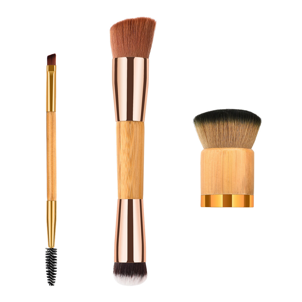 Vaguelly 3 Pcs Blush Brush Make Up Brushes For Women Professional Makeup Woman