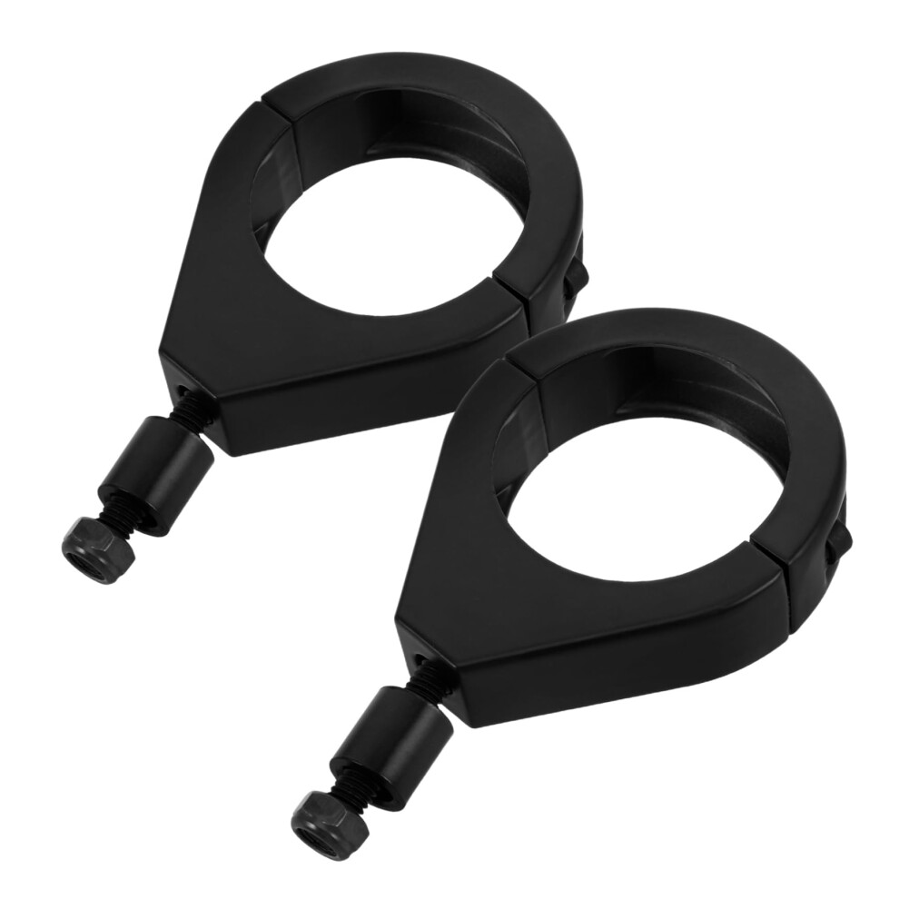 2Pcs 41Mm Motorcycle Fork Turn Signal Mount Bracket Heavy Duty Aluminum Clamp For Enhanced Visibility 9053599983408