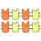 Raindrops Training Soccer Vests Open Sides For Ventilation 8pcs 1