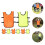 Raindrops Training Soccer Vests Open Sides For Ventilation 8pcs 10
