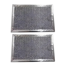 Microwave Grease Filter for Frigidaire PS466987 57/8 x 77/8 Exact Fit Durable Metal 2 Pack