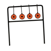 Black Hunting Practice Iron Targets Durable Sports Training Toys