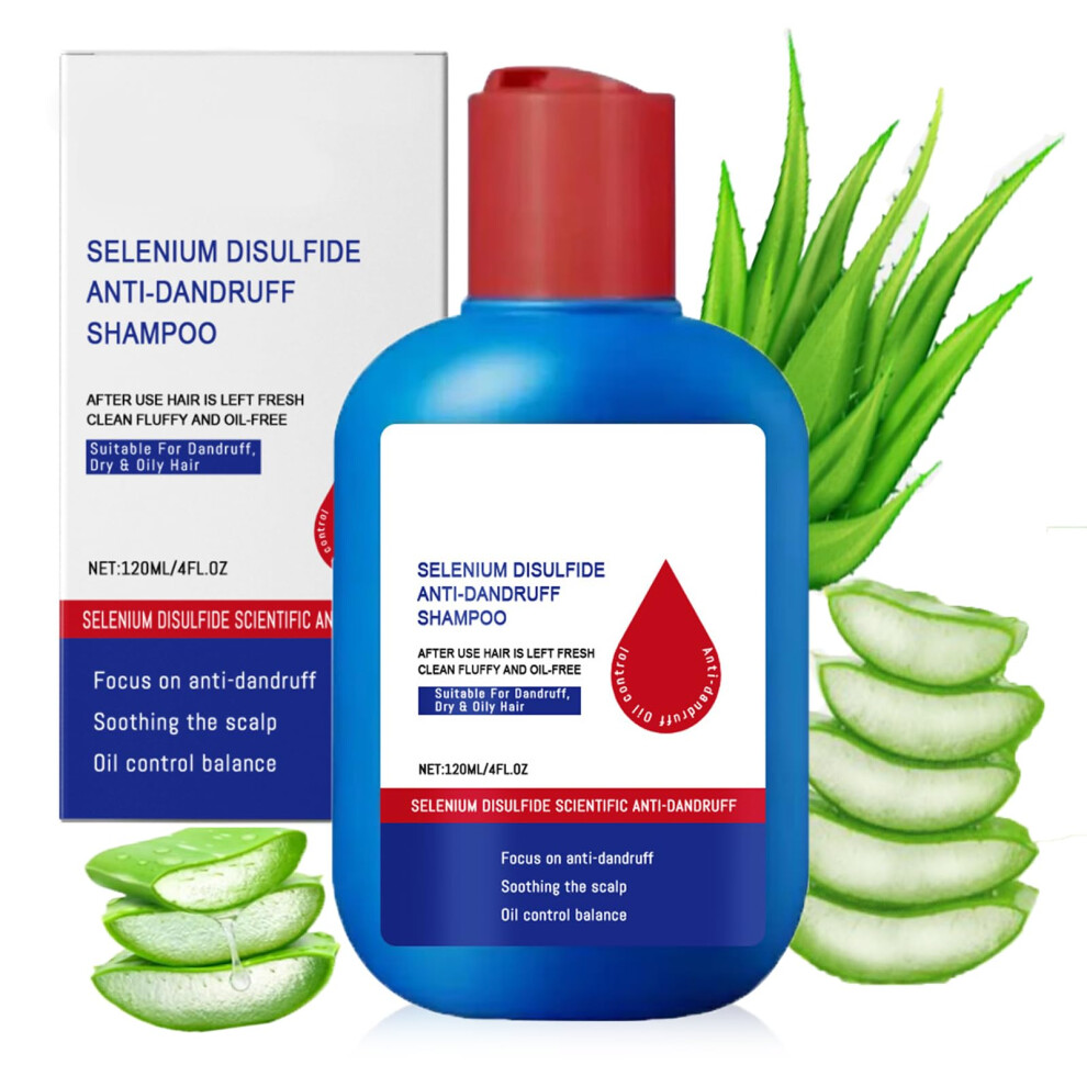 AntiDandruff Shampoo with Oil Control Refresh for Oily Roots, Unisex Clarifying Scalp Care