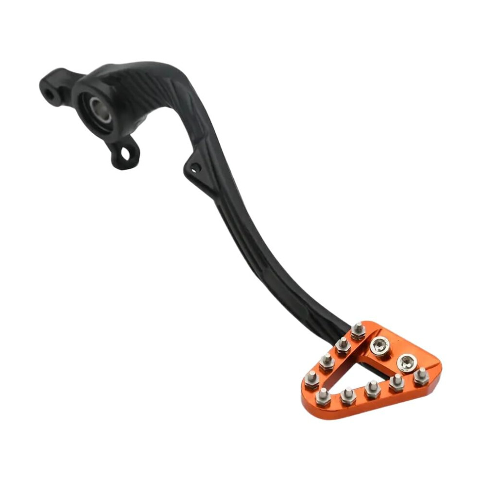 Motorcycle Brake Pedal Lever For Ktm Xc Xcf Sx Sxf Exc Excf 125500 20232025 Black/Orange 9455672639149