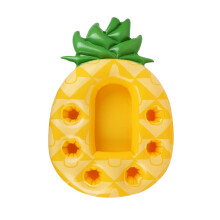 Inflatable Drink Holder Pineapple Pool Floating Tray Large Capacity for Summer Beach Parties