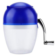 Manual Ice Crusher Hand Crank Mini Ice Shaver for Snow Cones and Home Ice Crushing