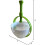 Large Plastic Salad Spinner with Colander for Fast Leaf Drying and Foldable Handle Design 4