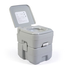 BIRCHTREE 20L Portable Toilet Flush Caravan Camping Travel WC Loo Porta Potty