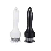 Stainless Steel 16 Blade Meat Tenderizer Set for Steak and Chicken, Enhance Flavor and Reduce Cooking Time