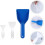 Refrigerator Ice Shovel Set with Ergonomic Grip, MultiSize ABS Fridge Frost Removal Tools 3