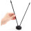 4pcs Mini Desk Flagpole Kit with Durable Solid Base for Office Display and Conference Tables 3