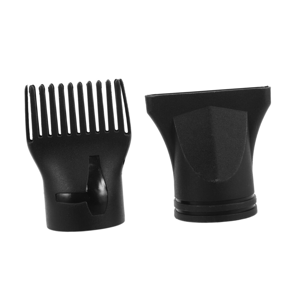 Hair Dryer Nozzle and Comb Attachment Set, Precise Airflow Control, Universal Fit, Durable Plastic