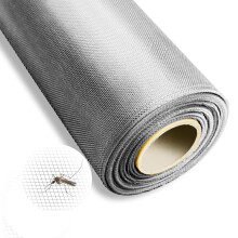 304 Stainless Steel Wire Mesh Roll 20 Mesh Screen for Windows Doors Vents Filters Corrosion Resistant
