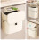 2.5 Gallon Kitchen Compost Bin with OdorBlocking Lid, Hanging Countertop Food Waste Container 1
