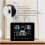 Weather Station Clock with Touchscreen Wireless Sensor Indoor Outdoor Temperature and Humidity 2