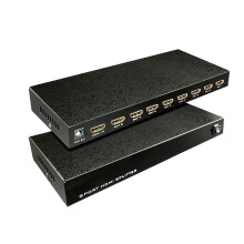 1x8 HDMI Splitter 4K 60Hz Ultra HD HDR10, 1 In 8 Out for Multiple Displays