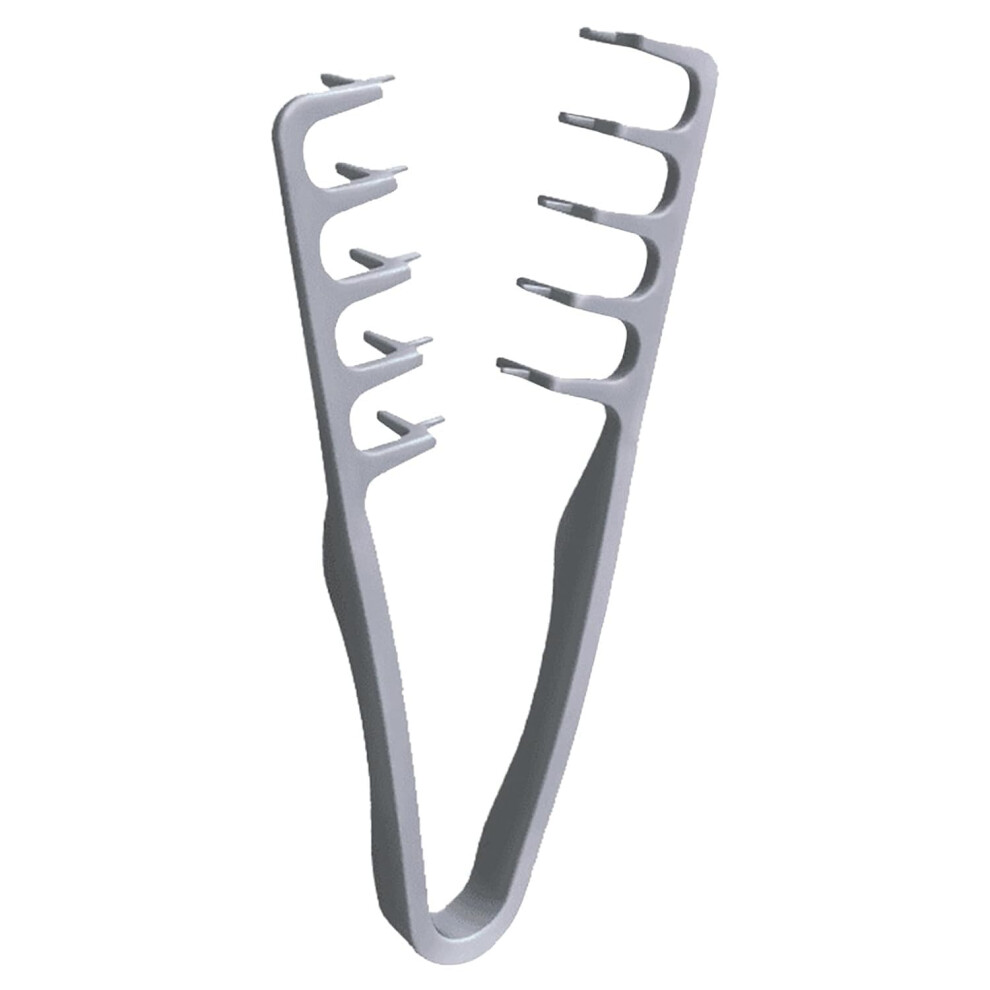 Unisex Silver Wide Tooth Comb For Root Lift And Natural Volume Boost, Hair Comb For All Hair Types
