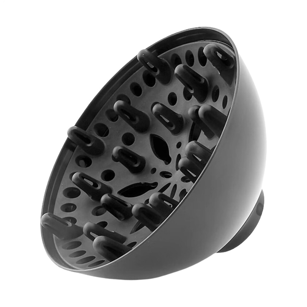 Universal Hair Dryer Diffuser for Curly Wavy Hair, Heat Resistant Attachment Reduces Frizz