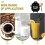 Halloween Cauldron Mug with Spoon, Durable Ceramic Witch Cup for Tea, Coffee and Cookie Storage 3