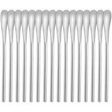 16Pack 5 Inch Stainless Steel Coffee Stirrer Long Handle Mixing Spoon Set for Drinks and Cocktails