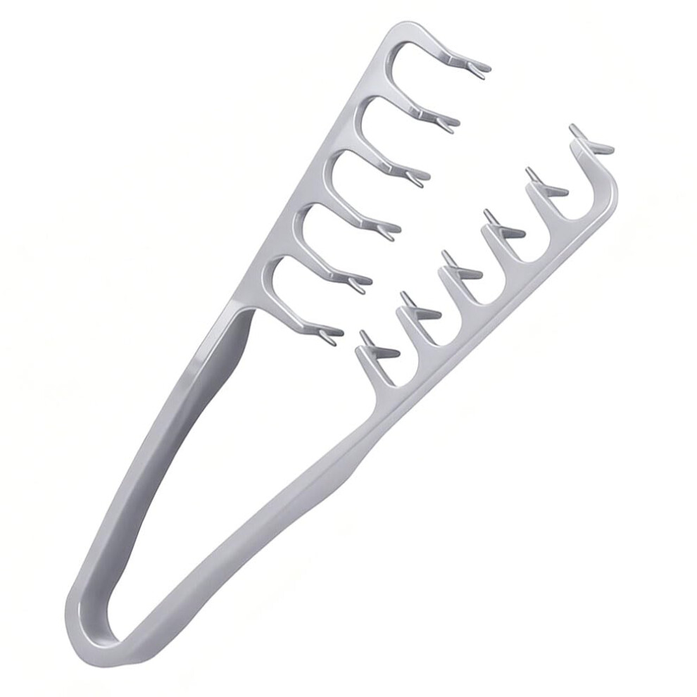 Unisex Grey Hair Comb With Wide And Fine Teeth, Antifrizz Volumizing Comb For Instant Volume Boost,