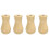 4Pcs Wooden Blind Tassels 32mm Cord Pull Knobs Set for Window Shades Curtains, Solid Wood Finish 1