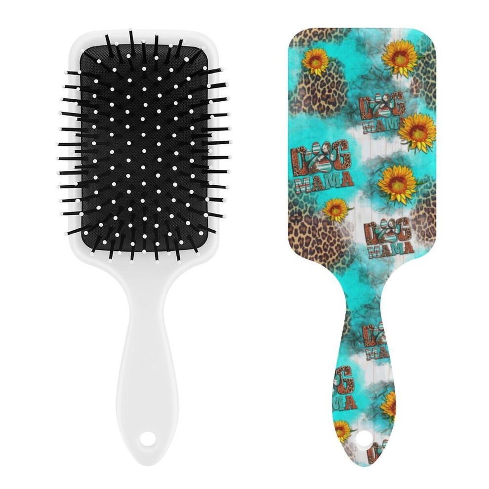 Hair Brush with Soft Bristles, Air Cushion Detangling, Anti Static Scalp Massage for Wet and Dry Hair