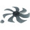 Fan Blade Replacement Waterproof Silent Cooling 7Blade Ceiling and Floor Fan Easy Install 2
