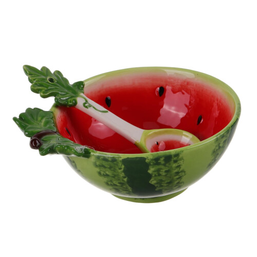 Ceramic Fruit Bowl Large Salad Serving Dish Elegant Design for Kitchen and Dining