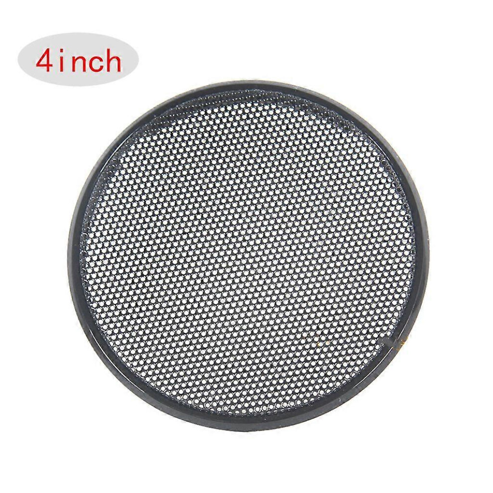 (As Show, 4Inch) Shatter Resistant Stereo Speaker Mesh Protective Cover Video Accessories 3242242645428