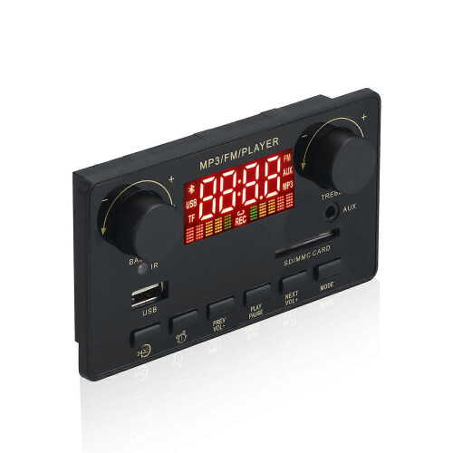 (As show, One size) Bluetooth-compatible Decoder Lossless MP3/WMA/WAV/APE/FLAC Decoder Board 1
