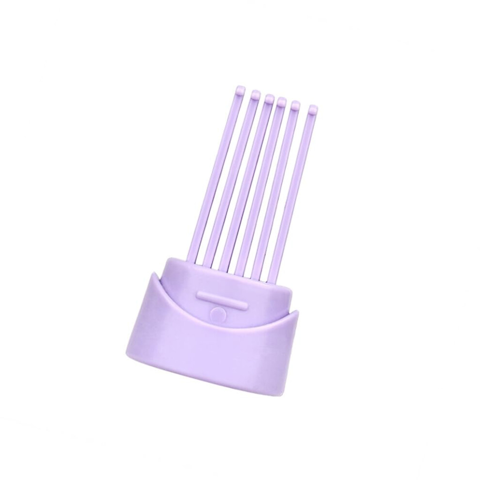 Unisex Purple Hair Comb Cleaner With Compact Ergonomic Design For Effective Hair Removal, Comb Cleaning Tool