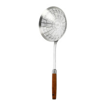 Stainless Steel Skimmer Spoon with Large Bowl and 304 Wire Strainer for Frying and Soup