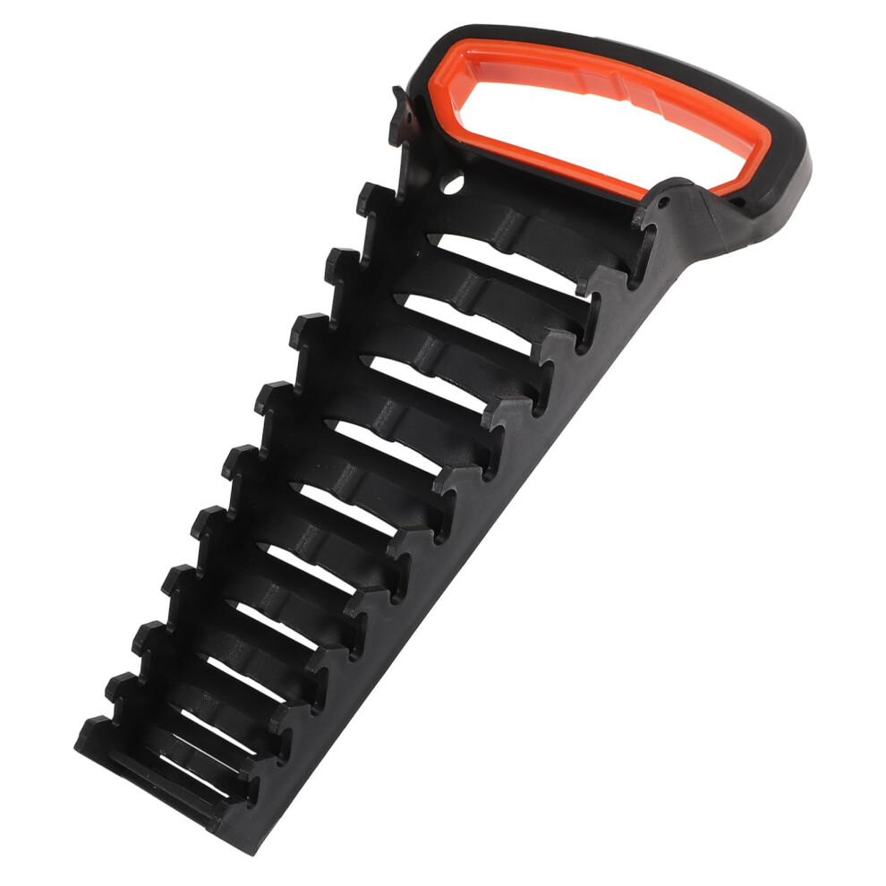 Wrench Organizer With Carry Handle And Antislip Slots, Wall Mount Storage Rack For Garage Workshop 9455672642835