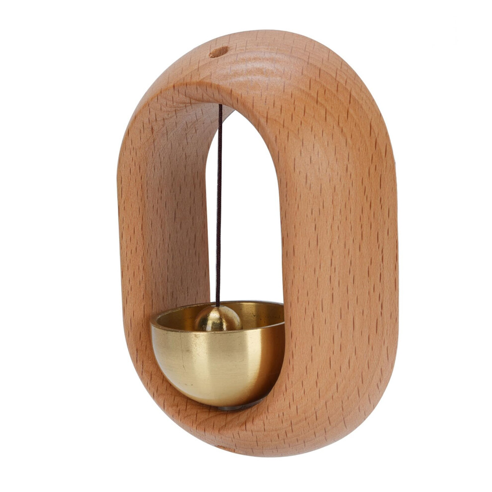 Elegant Brass Hanging Doorbell With Melodious Chime For Home Entryway And Store Decor 9053599987376