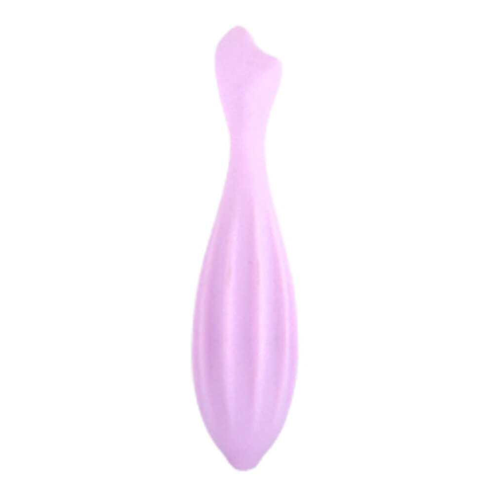 Pink Silicone Face Massage Roller for Facial and Eye Puffiness Reduction and Skin Firmness
