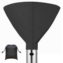 Patio Heater Cover 34 Inch Waterproof UV Protection Heavy Duty Outdoor Heater Head Cover with Zipper