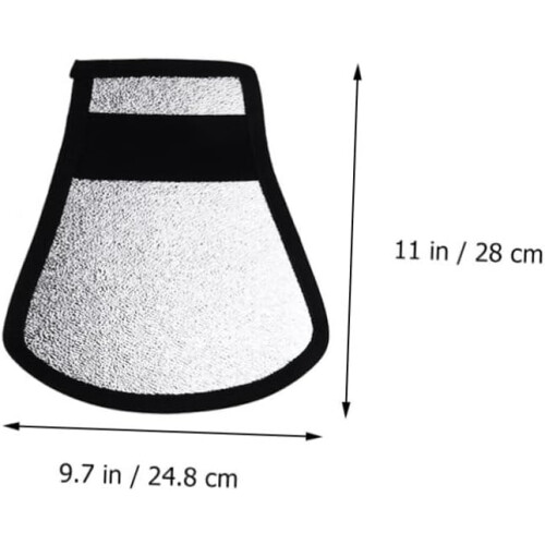 Camera Flash Diffuser and Photography Light Reflector Kit with Soft Light and Foldable Silver Plate 1
