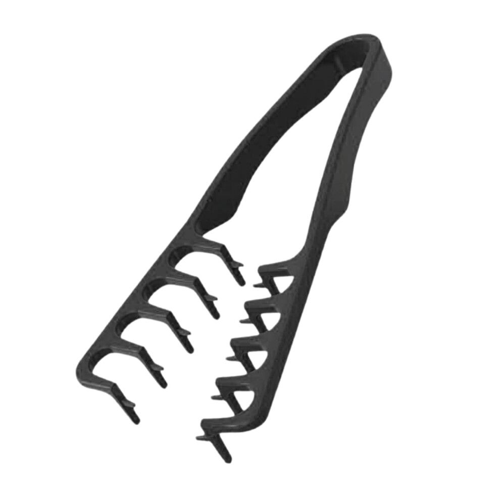 Wide Tooth Hair Styling Comb for Volume with Instant Root Lift and Gentle Scalp Protection Black