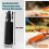Universal Leaf Blower Nozzle Attachment with Boosted Airflow Power for 2–4 Inch Tubes, Black 2
